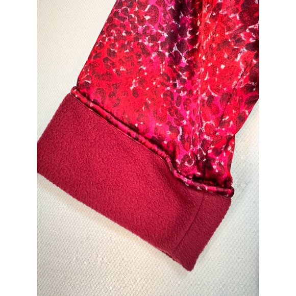 Victoria's Secret Womens Leopard Print Robe XS/S Satin Red Collar & Belt - Picture 15 of 15